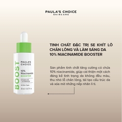 [HÀNG NHẬP KHẨU] Tinh Chất Giảm Thâm, Se Khít Lỗ Chân Lông Paula's 10% Niacinamide Booster