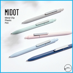 Bút gel Kaco Midot cao cấp màu pastel ngòi 0,5mm.