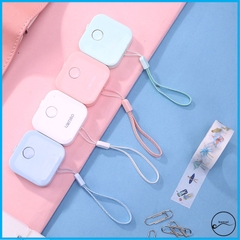 Thước dây da cuộn Deli - 1.5m - Hồng/ Xanh Lá/ Trắng/ Xanh Dương - 1 chiếc - 79650