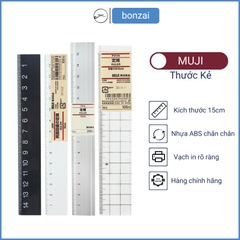 Thước kẻ Muji 15cm
