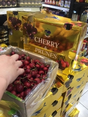 CHERRY CHILE SIZE 1J PRUNES (THÙNG 2.5KG) – GIÒN NGỌT TỰ NHIÊN, TRÁI ĐỀU ĐẸP