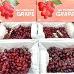Nho Nina Nữ Hoàng – Thùng 2KG Ruột, Siêu Phẩm Nho Đỏ Cao Cấp Giòn Ngọt Đậm Vị
