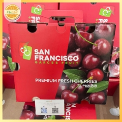 Cherry Chile San Francisco size 1J xách 2.5kg –  vị ngọt đậm, thịt chắc