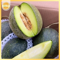 Dưa Lưới Hữu Cơ Việt Nam Ruột Xanh – Thùng 6–6.5kg