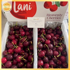Cherry New Zealand Lani (Hộp 2kg) – Ngọt Đậm Tự Nhiên, Trái To Giòn Mọng