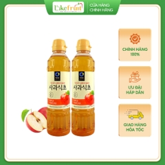 [2 chai] Giấm Táo Thương Hiệu Miwon Chính Hãng Hàn Quốc Chai 500gr - Likefruit Shop