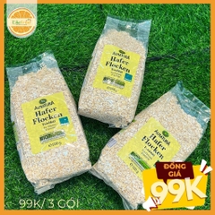 [3 GÓI] Yến mạch HAFER FLOCKEN chính hãng xuất xứ Đức 500g