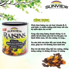 Nho Khô Raisins Sunview Mỹ 425g