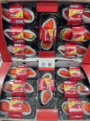 Dâu Hàn Quốc King Size (Hộp 2 Trái) – Trái To Đẹp, Ngọt Thanh, Chuẩn Quà Biếu Cao Cấp