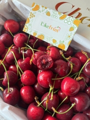 Cherry đỏ New Zealand Lapin 45° S28–30 – Trái to, ngọt đậm, giòn mọng