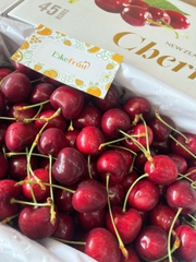 Cherry đỏ New Zealand Lapin 45° S28–30 – Trái to, ngọt đậm, giòn mọng