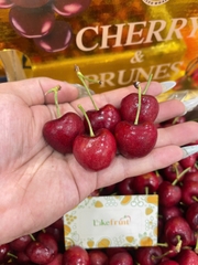 CHERRY CHILE SIZE 1J PRUNES (THÙNG 2.5KG) – GIÒN NGỌT TỰ NHIÊN, TRÁI ĐỀU ĐẸP