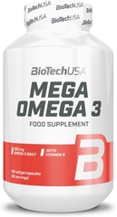 Biotech USA Mega Omega 3, 180 Softgels