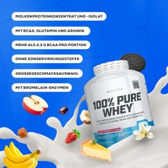 BioTech USA 100% Pure Whey 2270g (81 Servings)