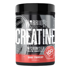 Warrior Micronized Creatine Monohydrate (500g), Hỗ Trợ Tăng Sức Mạnh, Hiệu Suất Tập Luyện