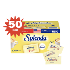 Đường Ăn Kiêng 0 Calo Splenda No Calorie Sweetener (1 Gói) Low Sugar, Hỗ Trợ Ăn Kiêng, Keto, Siết Cân