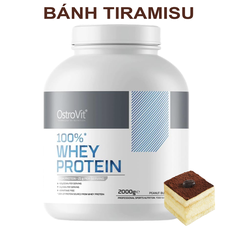 OstroVit 100% Whey Protein (2KG) Whey Protein Tiêu Chuẩn Châu Âu, Hỗ Trợ Tăng Cơ