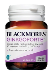 Blackmores Ginkgoforte 2000mg (40 Viên)