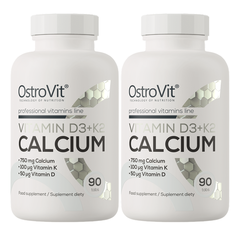 Viên Uống Ostrovit D3 K2 Calcium 90 Viên