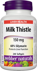 Webber Naturals MILK THISTLE 150mg - 240 viên