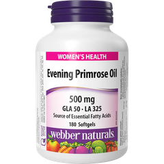 Webber Naturals Evening Primrose Oil 500mg (180 viên)
