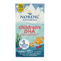 Nordic Naturals Children's DHA Vị Dâu (90/180Viên)