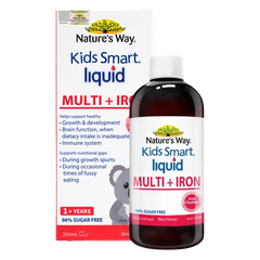 Nature's Way Smart Multi + Iron Liquid 200ml