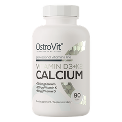 Viên Uống Ostrovit D3 K2 Calcium 90 Viên