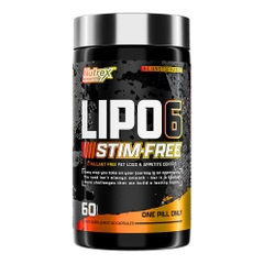 Viên Giảm Mỡ Nutrex LIPO 6 BLACK STIM FREE (60 Viên)