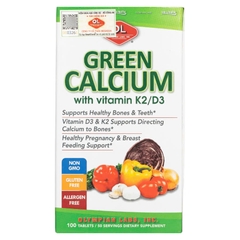 Green Calcium 100 Viên - Bổ sung canxi hữu cơ cho bà bầu và cho con bú