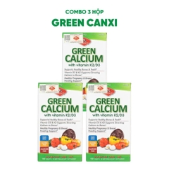 Green Calcium 100 Viên - Bổ sung canxi hữu cơ cho bà bầu và cho con bú