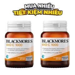 Blackmores Bio C 1000mg (31 Viên), Bổ Sung VitaminC