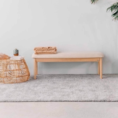 Ghế Băng Dài Gỗ Cao Su Tự nhiên VLINE