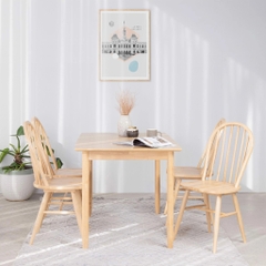 Bộ Bàn Ăn 4 Ghế Gỗ MILAN
