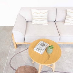 Bàn Sofa – Bàn Cafe – Bàn Trà Tròn Cao Gỗ