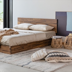 Giường Ngủ Gỗ Tràm
