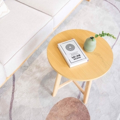 Bàn Sofa – Bàn Cafe – Bàn Trà Tròn Cao Gỗ