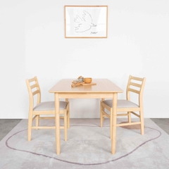 Bộ Bàn Ăn 4 Ghế Gỗ MILAN