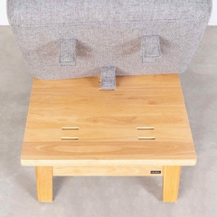 Ghế Đôn Sofa Gỗ Cao Su Tự Nhiên