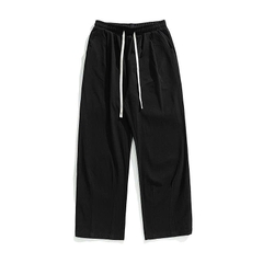 Quần kaki dáng rộng cạp chun