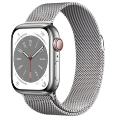 Apple Watch S8 LTE 45mm viền thép dây thép - Chính hãng VN/A