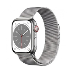 Apple Watch S8 LTE 41mm viền thép dây thép - Chính hãng VN/A