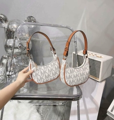 Túi đeo vai kẹp nách Michael kors xuất xịn chất liệu da thật phối da  canvas phong cách công sở sang trọng  Lazadavn