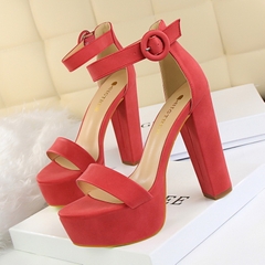 Giày cao gót Bigtree sandal đúp đế 13cm hàng chính hãng bảo hành 1 năm dính nước không bong (bigtree.vn)