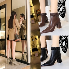 BỐT cao gót Bigtree chính hãng Giày nữ thời trang Giày công sở 5223-1