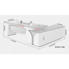 Bàn Chủ Tịch BOSS-T24B