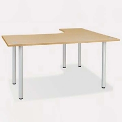 Bàn Lượn Chữ L 1m6 BLT16-CT