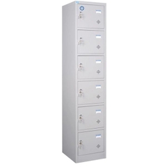 Tủ Locker 6 Ngăn Dọc TU986