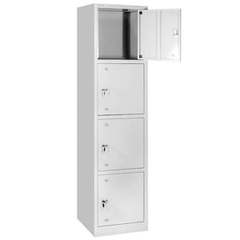 Tủ Sắt Locker 4 Ngăn TS13+1