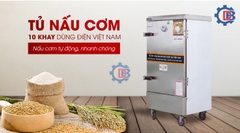 Tủ nấu cơm 10 khay công nghiệp